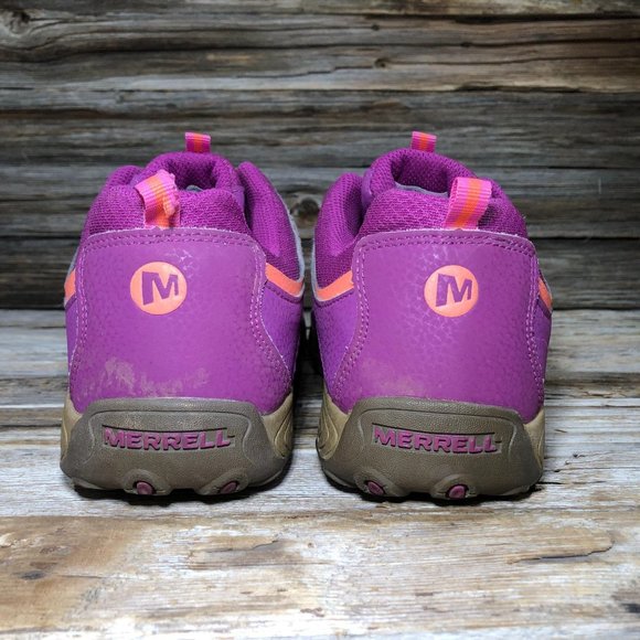 Merrell Chameleon Low Lace Pink Hiking Boots 6 - Picture 4 of 9